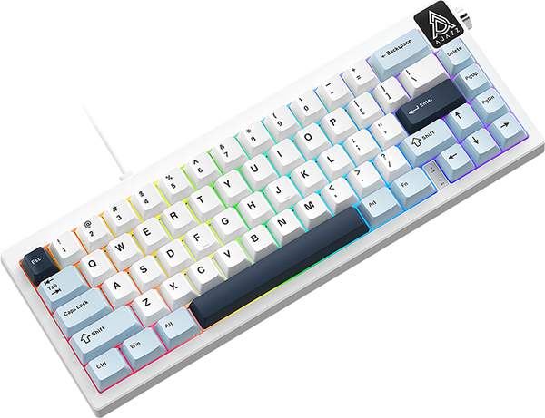 Изображение товара Клавиатура Ajazz AK650 Sea Salt Switch (синий/белый)
