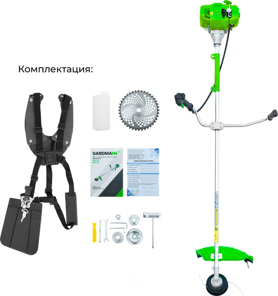 Изображение товара Триммер бензиновый GARDMANN GMG-234