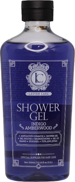 Гель для душа Lavish Care Indigo Amberwood Shower Gel (300мл) — фото 3