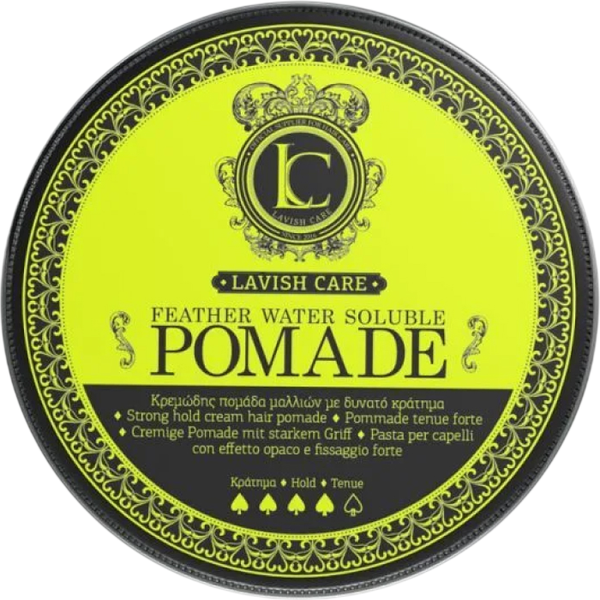 Помада для укладки волос Lavish Care Feather Water Soluble Pomade Strong hold (100мл) — фото 5