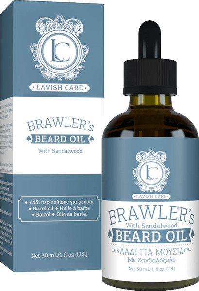 Масло для бороды Lavish Care Brawler's oil Sandalwood (30мл) — фото 3
