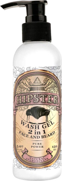 Гель для умывания Hipster Wash Gel 2in1 Face and Beard (150мл) — фото 3