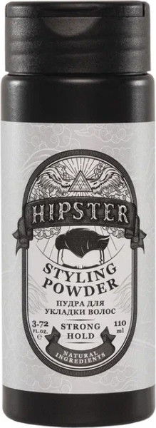 Текстурирующая пудра для волос Hipster Styling Powder с сильной фиксацией (110мл) — фото 3