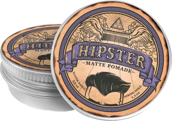 Помада для укладки волос Hipster Matte Pomade с сильной фиксацией (33мл) — фото 6