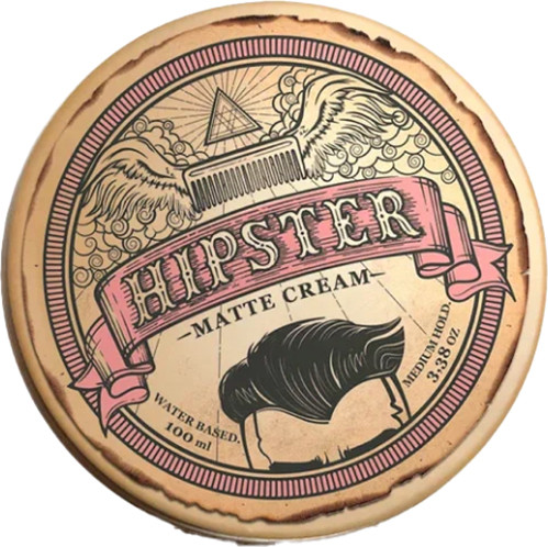 Помада для укладки волос Hipster Matte Cream со средней фиксацией (100мл) — фото 5