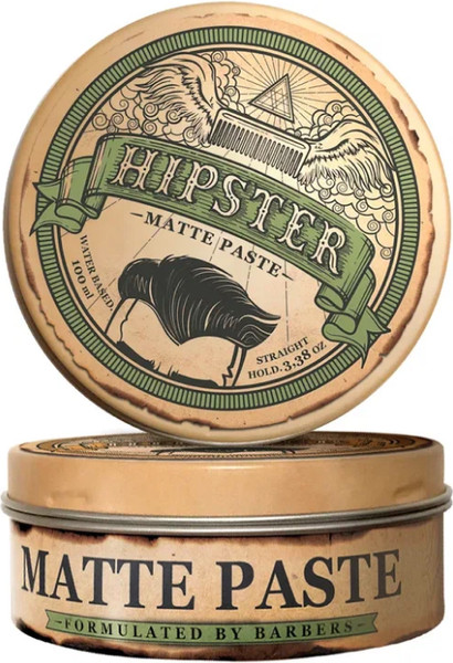 Паста для укладки волос Hipster Matte Paste с сильной фиксацией (100мл) — фото 6
