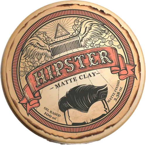 Глина для укладки волос Hipster Matte Clay с сильной фиксацией (100мл) — фото 5