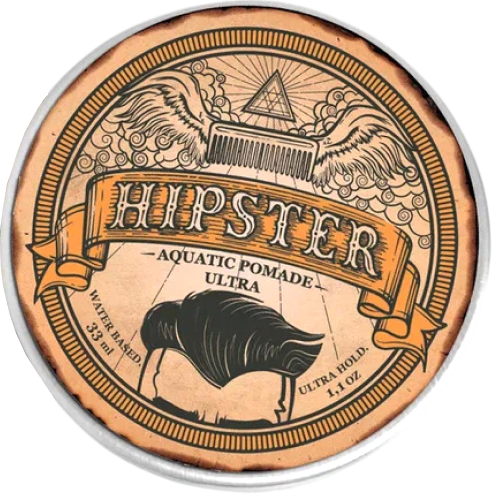Помада для укладки волос Hipster Aquatic Pomade Ultra с ультрасильной фиксацией (33мл) — фото 5