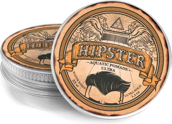 Помада для укладки волос Hipster Aquatic Pomade Ultra с ультрасильной фиксацией (33мл) — фото 6