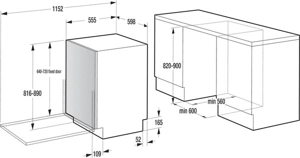 Изображение товара Посудомоечная машина Gorenje GV673A66