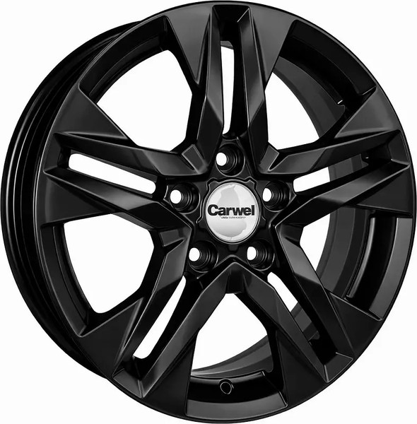 Изображение товара Литой диск Carwel Имарка 236 16x6.5" 5x114.3мм DIA 67.1мм ET 44мм BK
