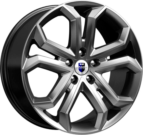 Литой диск K&K Пандора 19x8.5" 5x120мм DIA 64.1мм ET 45мм Дарк платинум — фото 3