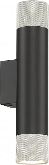 Изображение товара Бра ILedex Delta 2365-2 BK+SL