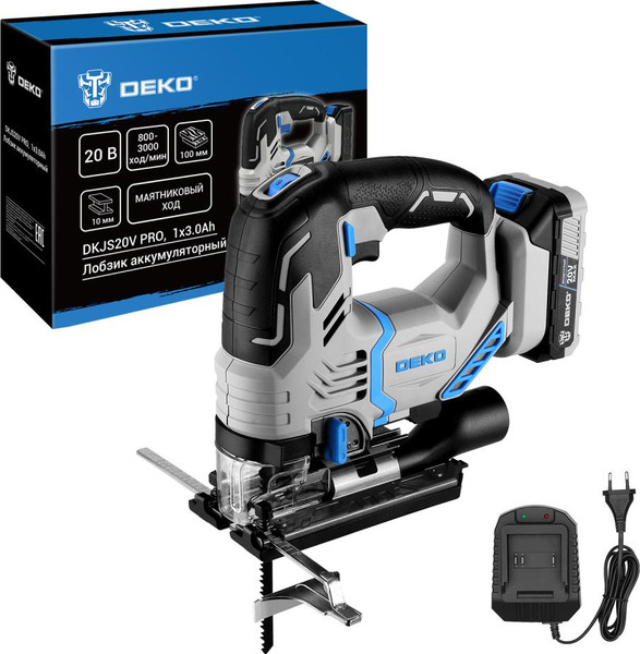 Изображение товара Электролобзик Deko DKJS20V PRO / 085-1328