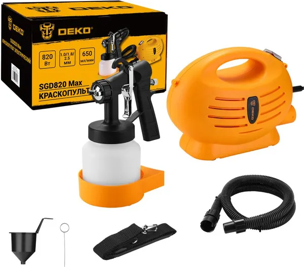 Изображение товара Краскопульт электрический Deko SGD820 Max / 085-1332