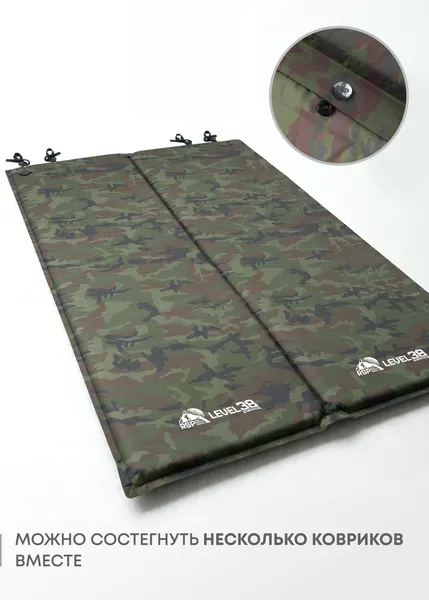 Изображение товара Туристический коврик RSP Outdoor Level 38 / M-LEV-38-CA (камуфляж)