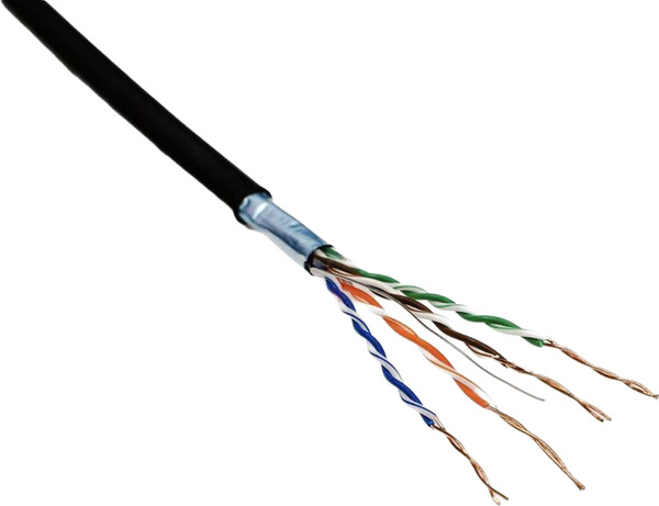 Изображение товара Кабель силовой Минсккабель F/UTP Cat 5e РЕ 4х2х0.52 (305м)