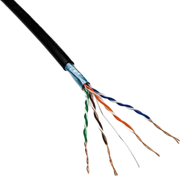 Изображение товара Кабель силовой Минсккабель F/UTP Cat 5e РЕ 4х2х0.52 (305м)