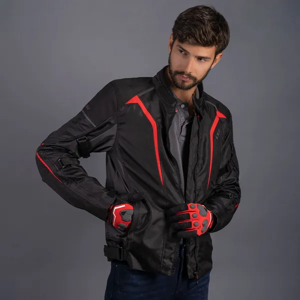 Изображение товара Мотокуртка LS2 Sepang Man (3XL, черный/серый/красный)