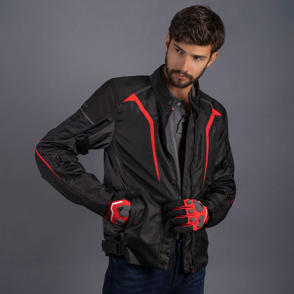 Изображение товара Мотокуртка LS2 Sepang Man (5XL, черный/серый/красный)