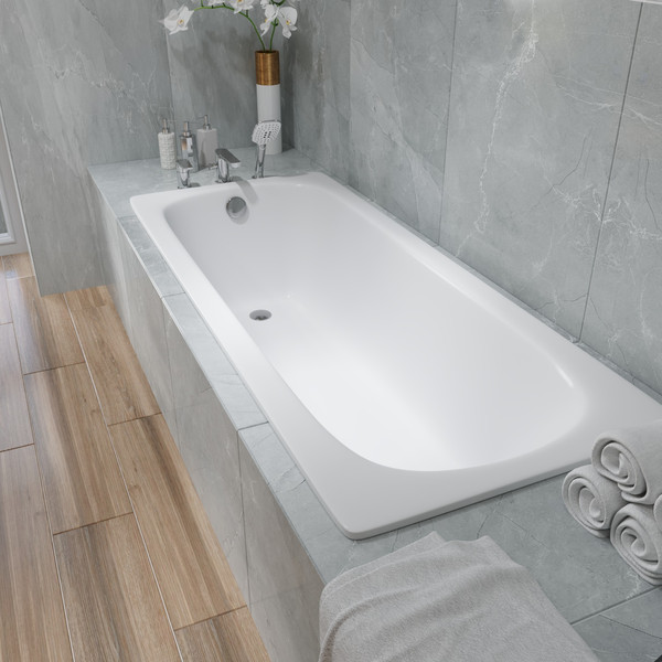 Изображение товара Ванна стальная Lauter Orra 160 / 21XG160 (с сифоном 21Y11030)
