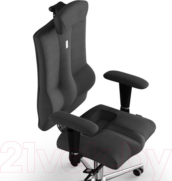 Изображение товара Кресло офисное Kulik System Elegance азур (серый с подголовником)