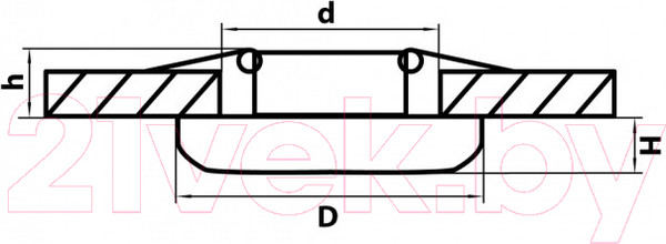 Изображение товара Точечный светильник Lightstar Monde 71076