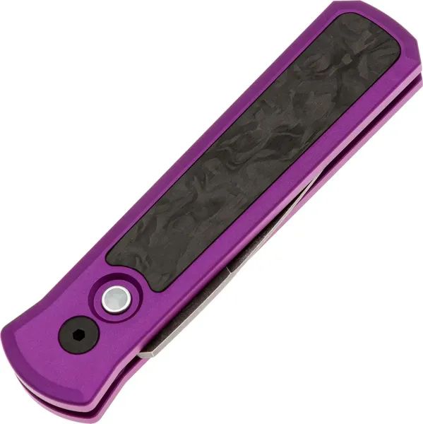 Изображение товара Нож складной Pro-Tech 7211-Marble CF Purple DLCW