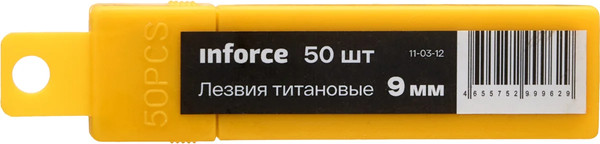 Изображение товара Набор сменных лезвий Inforce 11-03-12 (50шт)
