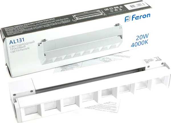 Изображение товара Трековый светильник Feron AL131 / 48375 (белый)