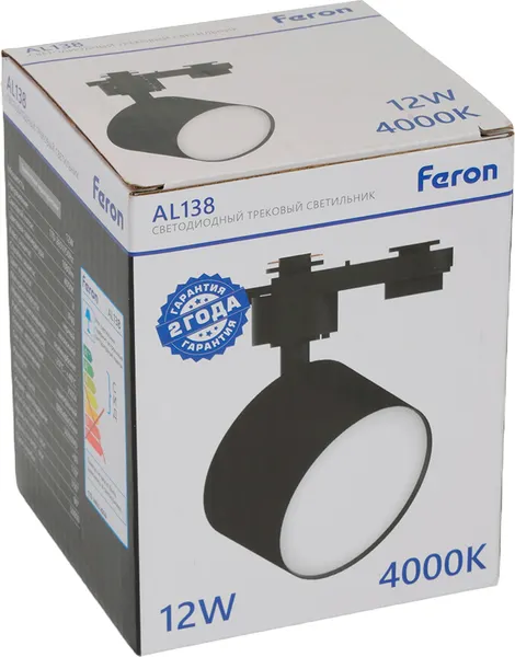 Изображение товара Трековый светильник Feron   AL138 / 51180 (черный)