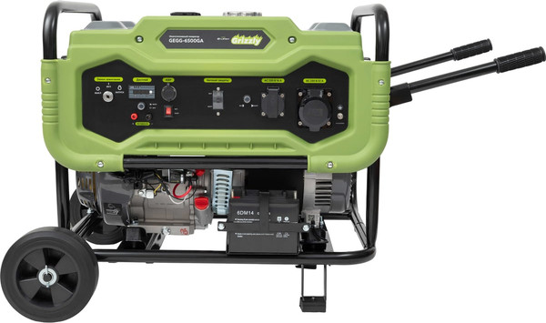 Изображение товара Бензиновый генератор Grizzly GEGG-6500GA