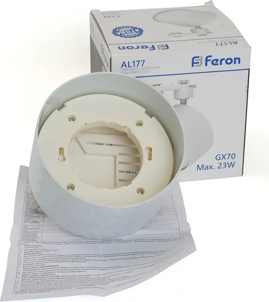 Изображение товара Трековый светильник Feron AL177 / 48700 (белый)