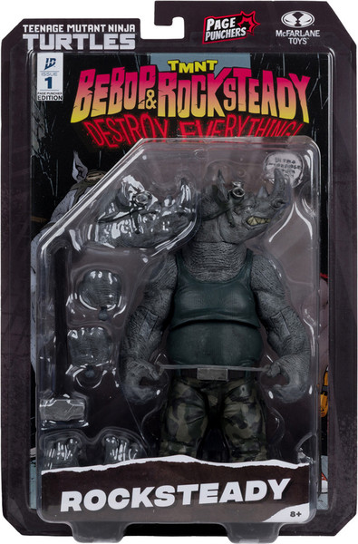 Изображение товара Фигурка коллекционная McFarlane Toys Черепашки Ниндзя. Comic WaVe2. Rocksteady / MFT230