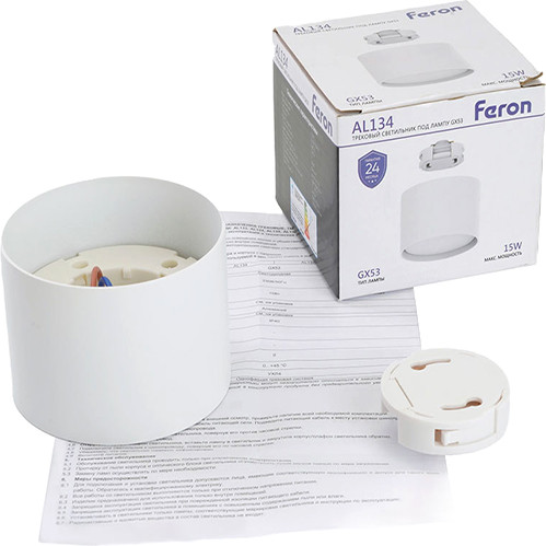 Изображение товара Трековый светильник Feron AL134 / 51122 (белый)