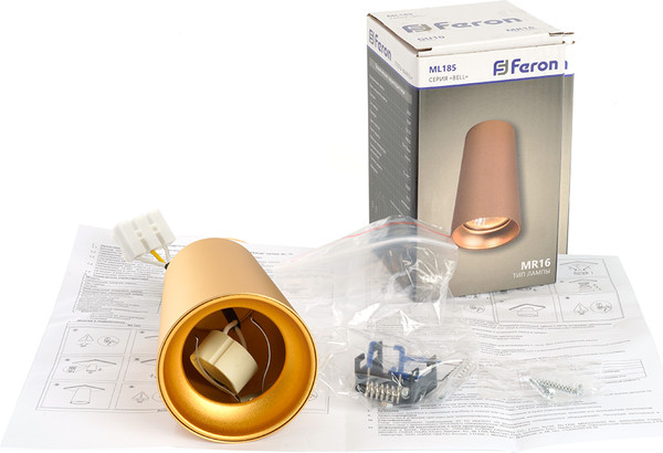 Изображение товара Потолочный светильник Feron   ML185 / 48417 (золотистый)