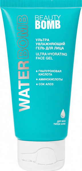 Гель для лица Beauty Bomb Waterbomb Ультра увлажняющий (50мл) — фото 3
