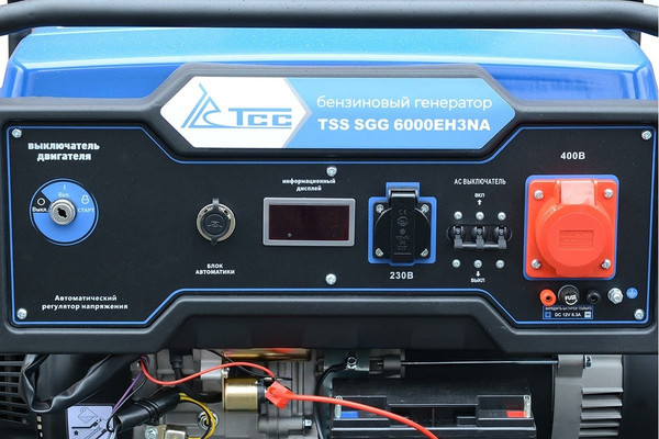 Изображение товара Бензиновый генератор TCC SGG 6000EH3NA / 160011