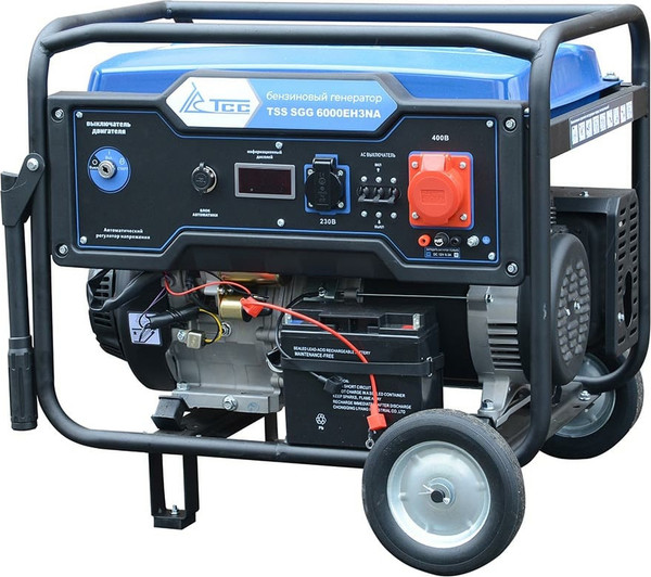 Изображение товара Бензиновый генератор TCC SGG 6000EH3NA / 160011