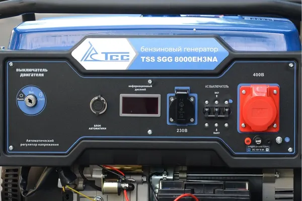 Изображение товара Бензиновый генератор TCC SGG 8000EH3NA / 160015