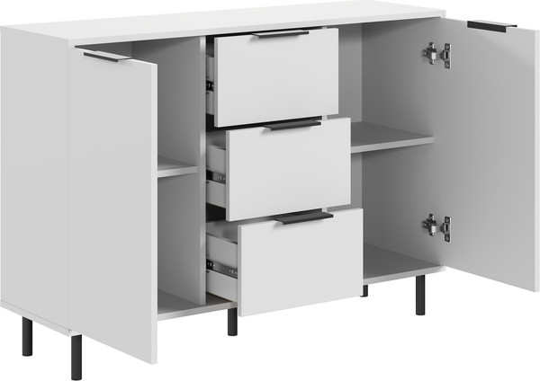 Изображение товара Тумба Mio Tesoro Rimini KOM2D3S (белый/белый)