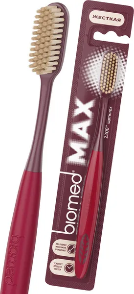 Изображение товара Зубная щетка Biomed Max Hard