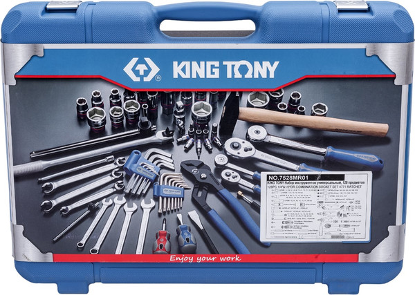 Изображение товара Универсальный набор инструментов King TONY 7528MR