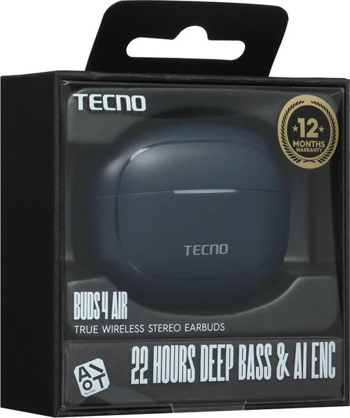 Изображение товара Беспроводные наушники Tecno Buds 4 Air BD04 (синий)