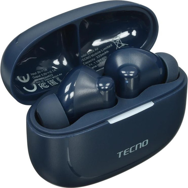 Изображение товара Беспроводные наушники Tecno Buds 4 Air BD04 (синий)