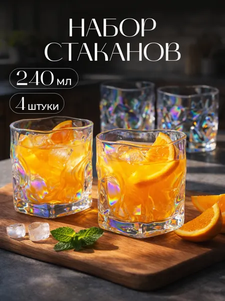 Изображение товара Набор стаканов Kiminy 4ST-Color (4шт)