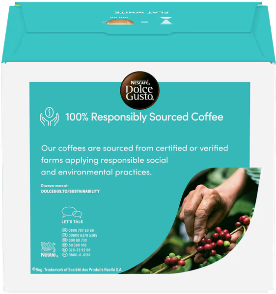 Изображение товара Кофе в капсулах Nescafe Dolce Gusto Flat White (30шт)