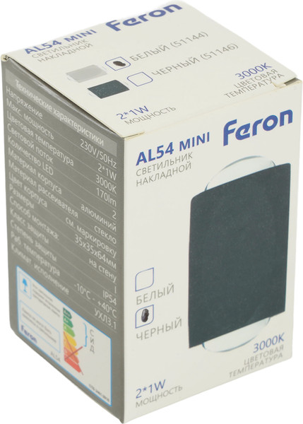 Изображение товара Бра Feron AL54 / 51146