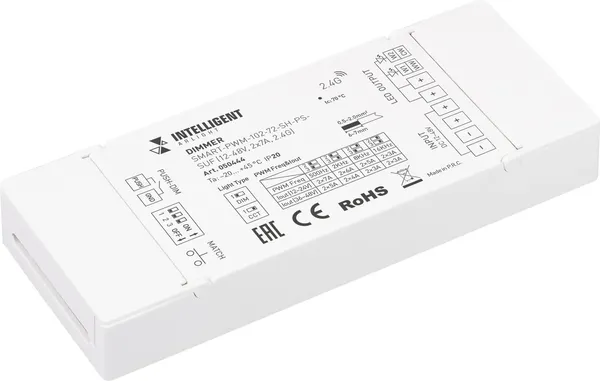 Диммер для светодиодной ленты Arlight SMART-PWM-102-72-SH-PS-SUF / 050444 — фото 3