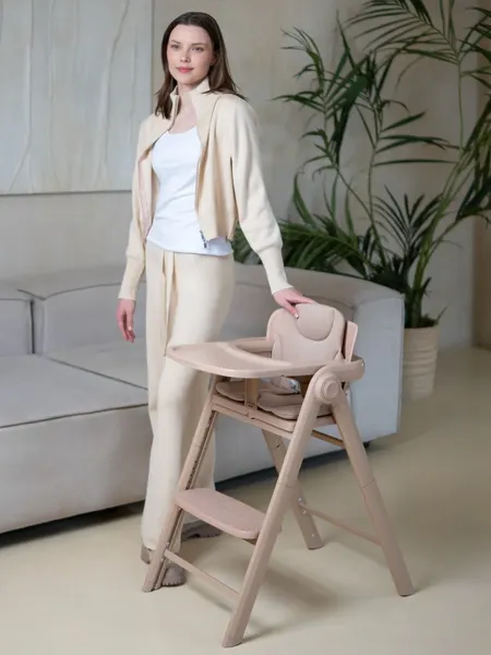 Изображение товара Стульчик для кормления Amarobaby Easy Grow / AB25-23EG/12 (коричневый)